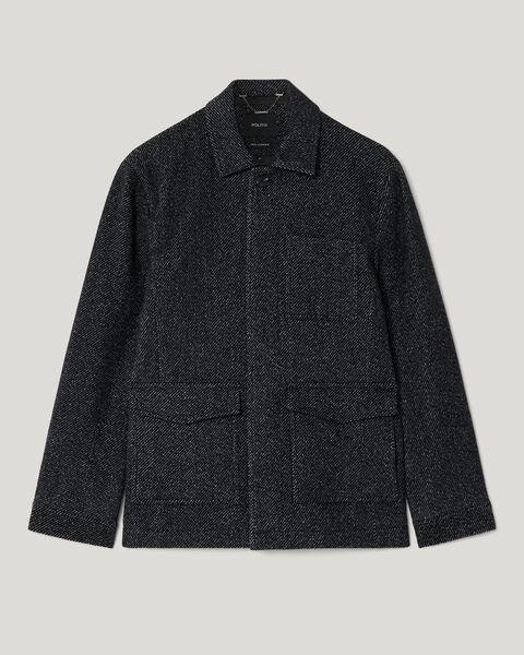 Collared Wool-Cashmere Jacket, , hi-res